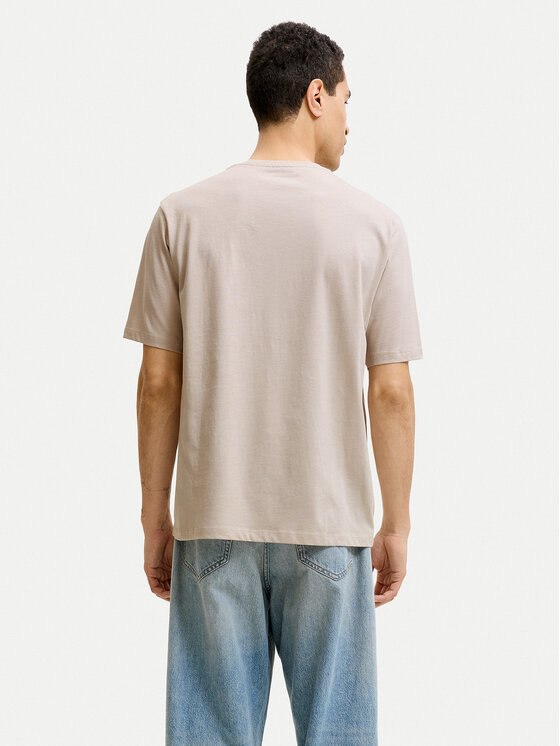 Jack & Jones Jack & Jones T-shirt Gradient Print 12288094 Svijetlo bež Regular Fit