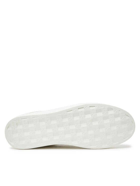 Calvin Klein Jeans Sportcipők Calvin Klein Jeans Classic Cupsole Zip Low In YM0YM01254 Fehér