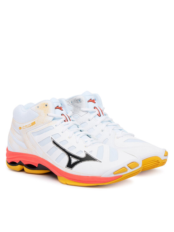 Mizuno Παπούτσια Σάλας Mizuno Wave Voltage 2 Mid V1GA2465 Πορτοκαλί