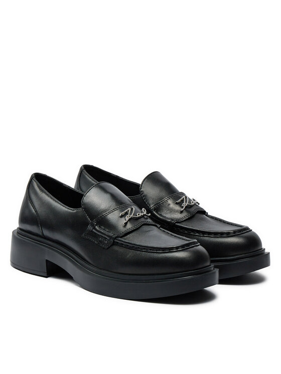 KARL LAGERFELD Лофери KARL LAGERFELD KL41213 Чорний