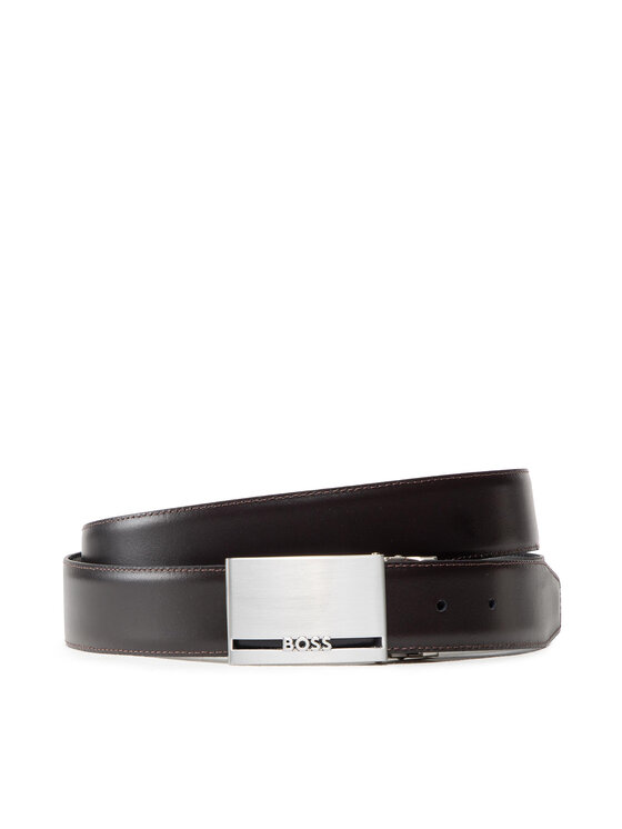 BOSS Vīriešu josta Boss Galliz 50481069 Melns