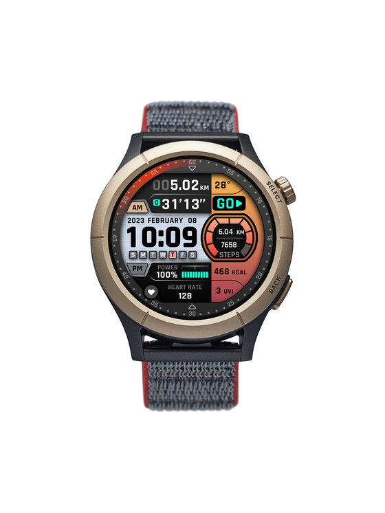Amazfit Išmanusis laikrodis Amazfit Cheetah Pro Run Track W2292TY1N Juoda