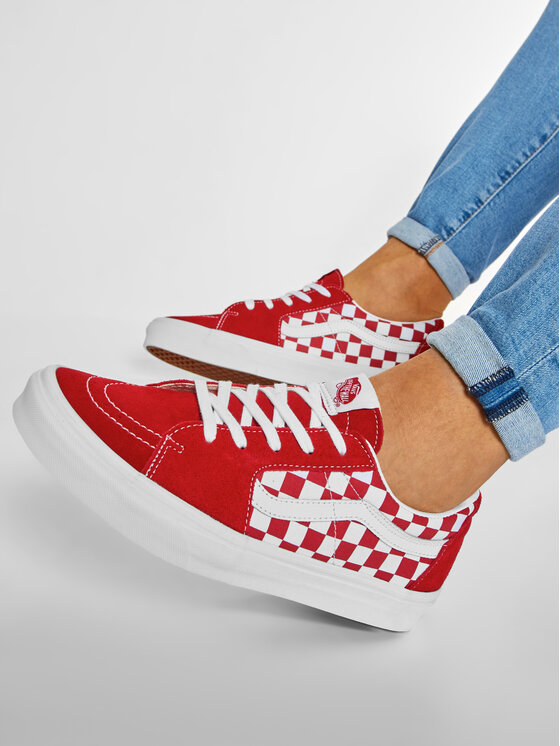 Vans Tenisówki Vans Sk8-Low VN0A4UUK4W91 Czerwony