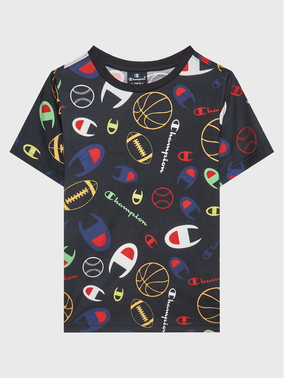 Champion Champion Футболка 306131 Cиній Regular Fit