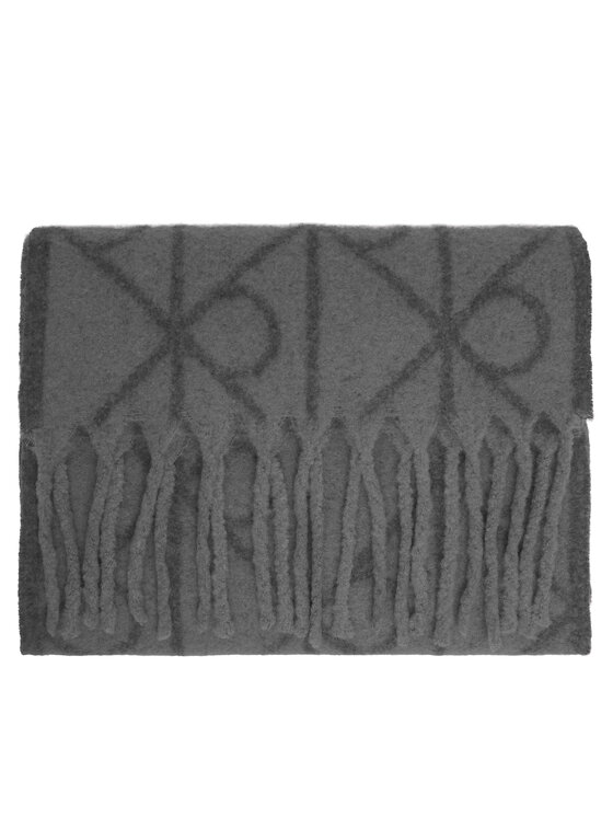 Calvin Klein Šal Calvin Klein Emblem Aop Brushed LV04D8072G Siva