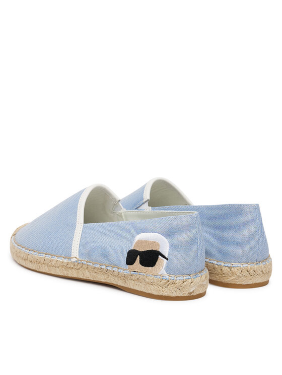 KARL LAGERFELD Еспадрильї KARL LAGERFELD Kamini KL80111G Блакитний