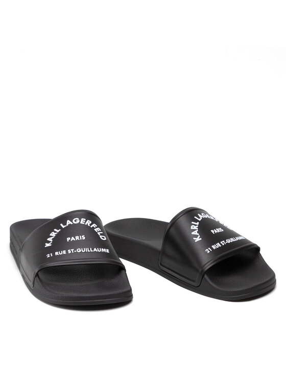 KARL LAGERFELD Шльопанці KARL LAGERFELD KL70008 Чорний