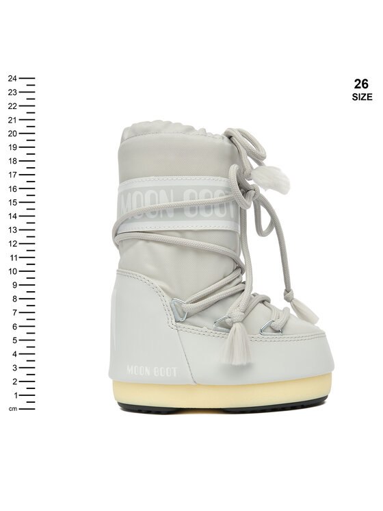 Moon Boot Škornji za sneg Moon Boot 80D1400440 S Siva
