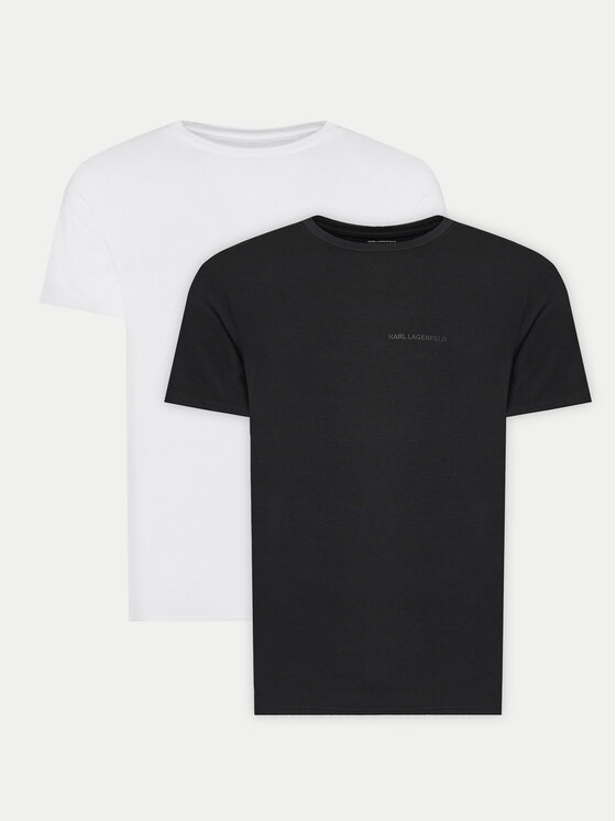 KARL LAGERFELD KARL LAGERFELD Komplet t-shirt majic﻿ A1M47097 Pisana Regular Fit