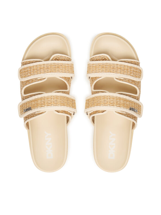 DKNY Шльопанці DKNY Piper K2691150 Бежевий