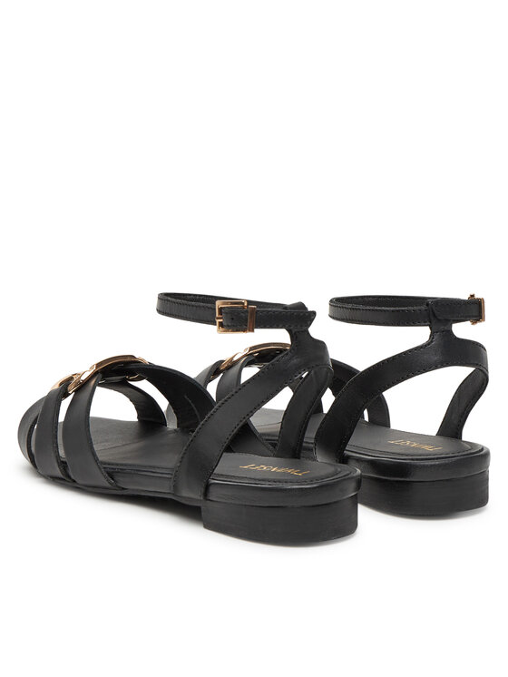 TWINSET Sandalias TWINSET Ciabatta 251GCJ04A Negro