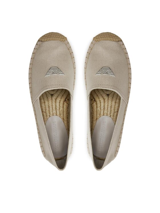 Emporio Armani Еспадрильї Emporio Armani XVSS07 XD396 D417 Écru