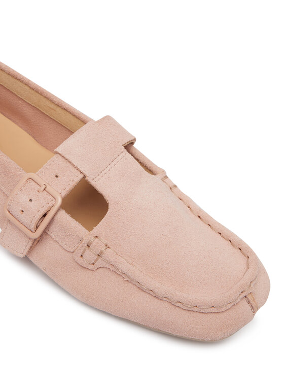 Clarks Мокасини Clarks Freckle Tbar 26185904 Рожевий
