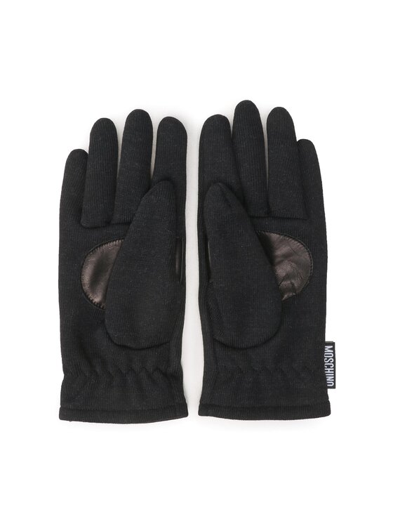 MOSCHINO Sieviešu cimdi MOSCHINO 65345 M2812 Melns