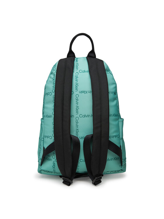 Calvin Klein Jeans Ruksak Calvin Klein Jeans City Grid Aop IU0IU00711 Zelená