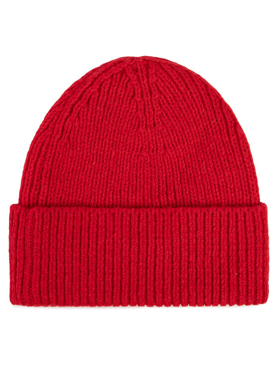 Tommy Hilfiger Căciulă Tommy Hilfiger Big Flag Beanie AM0AM05152 Roșu