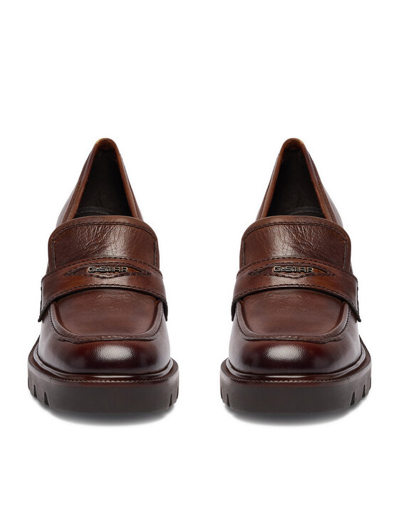 G-STAR Loafersy G-STAR CEO-WI34-CLEVELAND-05 Brązowy