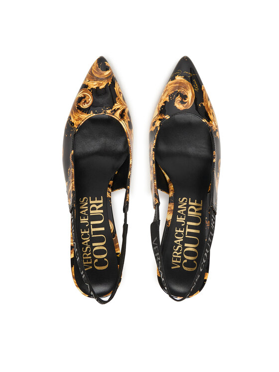 Versace Jeans Couture Туфлі на шпильці Versace Jeans Couture 80VA3S52 ZS366 G89 Чорний