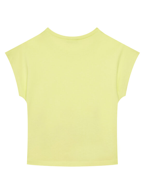 United Colors Of Benetton United Colors Of Benetton Majica 3I1XG10JH Rumena Regular Fit