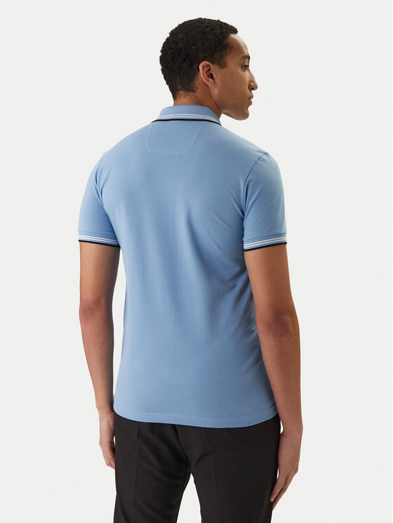 BOSS BOSS Polo Paul 50506193 Celeste Slim Fit