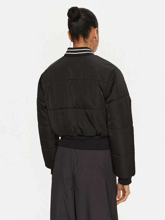 Juicy Couture Juicy Couture Cazadora bomber Kelsey JCOIJ224557 Negro Regular Fit