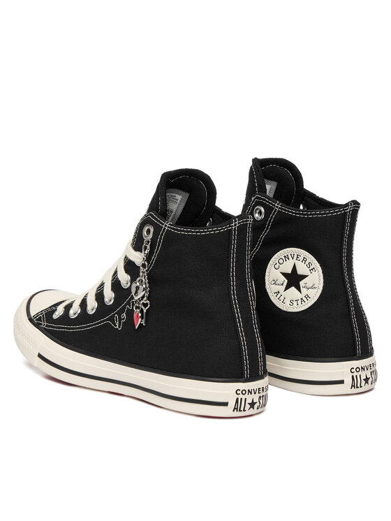 Converse Кеди Converse Chuck Taylor All Star Hearts A19056C Чорний