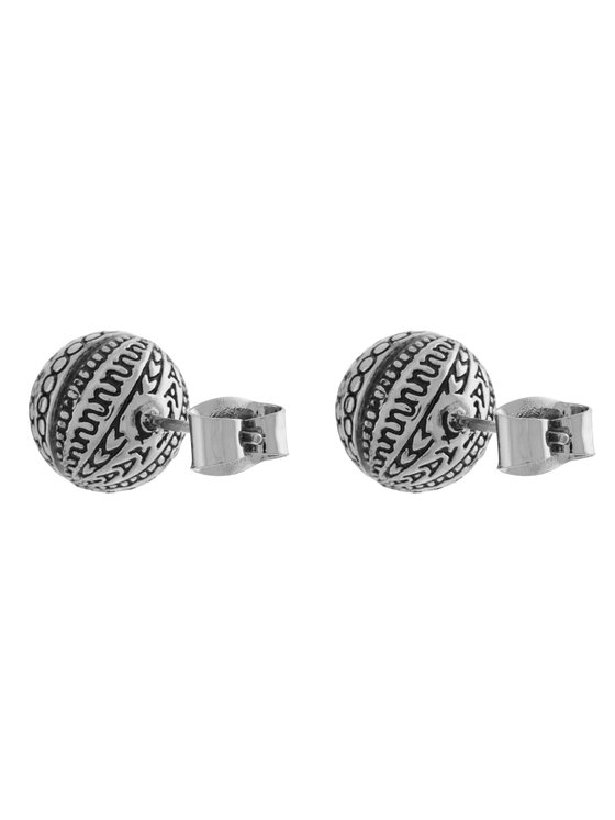 Marc Jacobs Kolczyki Marc Jacobs The Monogram Stud 2S4JER001J53 Srebrny