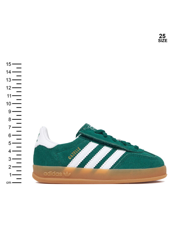 adidas Снікерcи adidas Gazelle Indoor Comfort Closure Elastic Lace IH9130 Зелений
