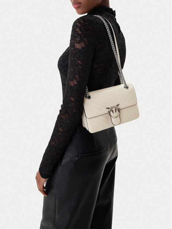 PINKO Сумка PINKO Love One Light Mini Al 25-26 PLTT 106173 A2JC Кремовий