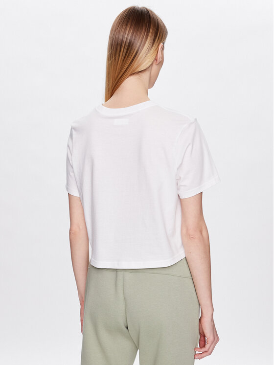 Columbia Columbia Marškinėliai North Casades 1930051 Balta Cropped Fit