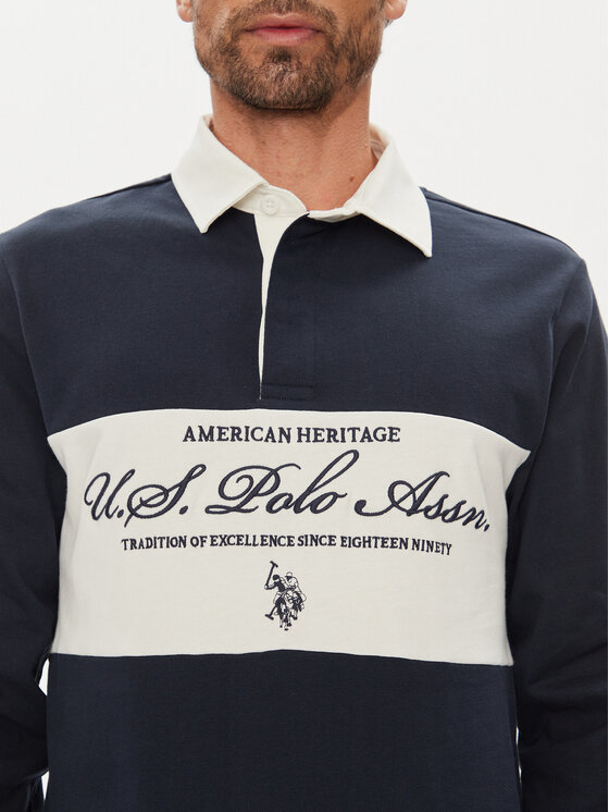 U.S. Polo Assn. U.S. Polo Assn. Поло MUP4075 Cиній Regular Fit