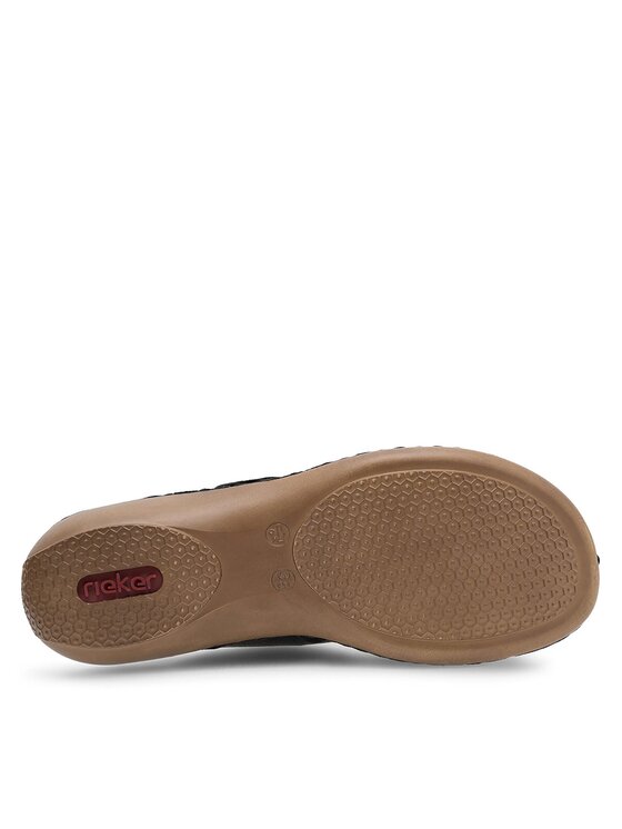 Rieker Klapki Rieker 65958-00 Czarny