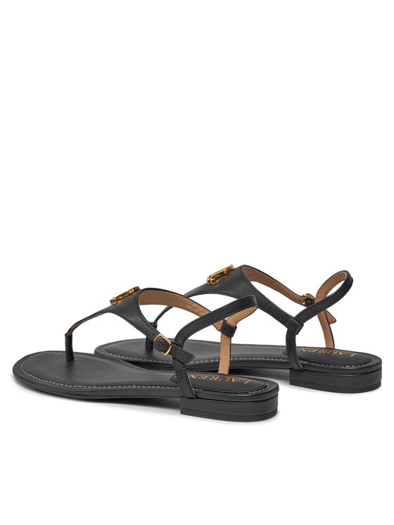 LAUREN RALPH LAUREN Sandále Lauren Ralph Lauren 802940593001 Čierna