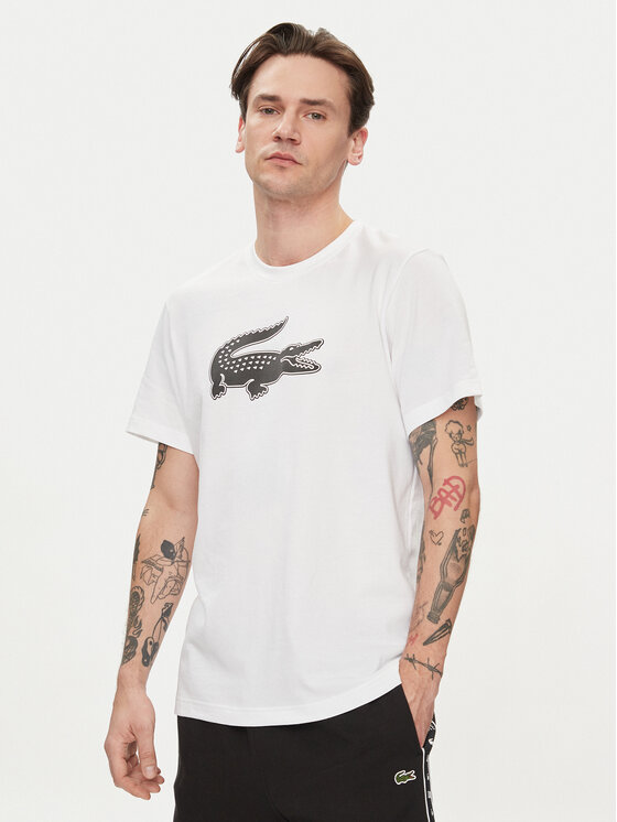 Lacoste Lacoste Футболка TH2042 Білий Regular Fit