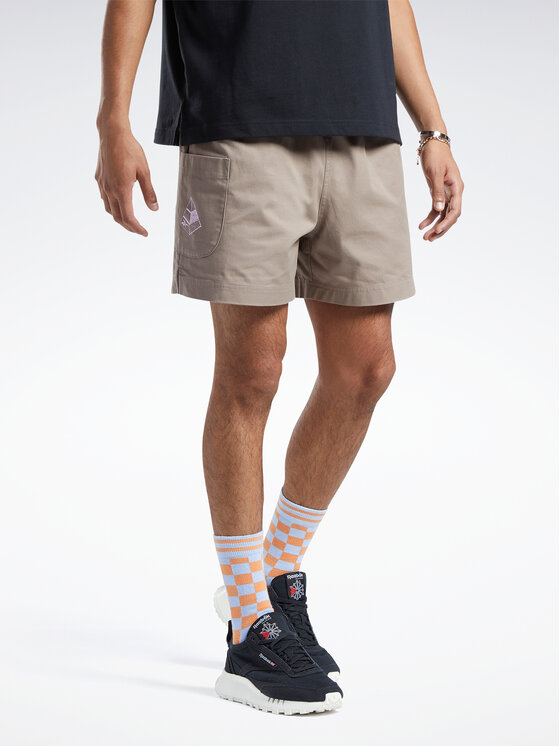 Reebok Reebok Pantalones cortos deportivos Classics Skateboard Shorts HT8174 Marrón