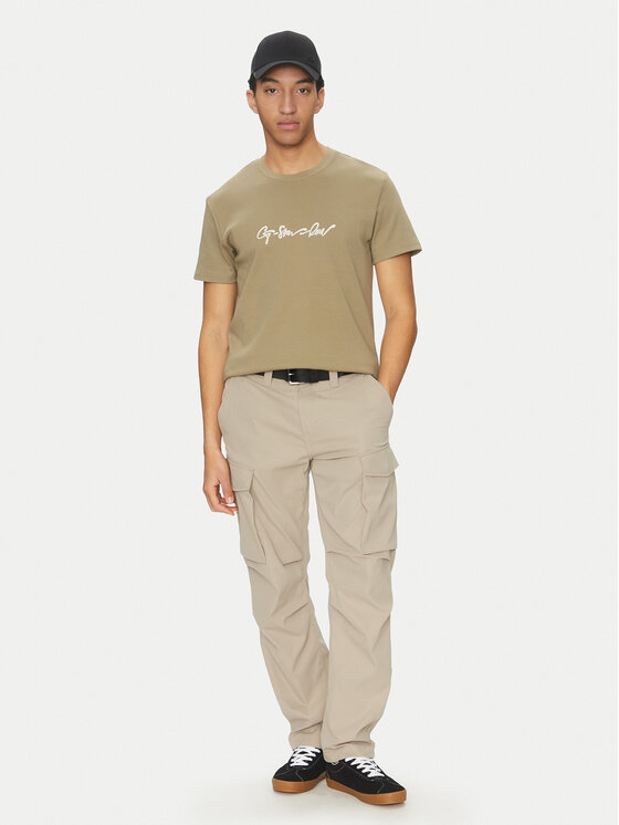 G-STAR G-Star Raw Футболка G-Script D25150-C812 Зелений Regular Fit