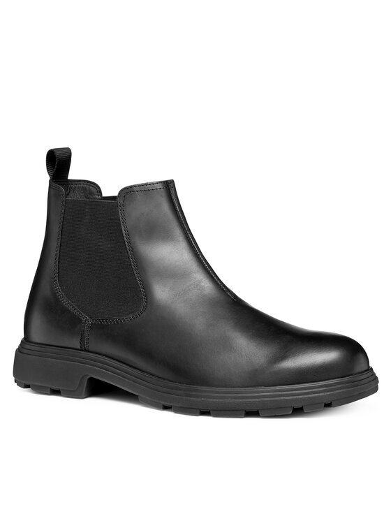 Geox Ghete Jodhpur Geox U Meiern U56LZA 000FF C9999 Negru