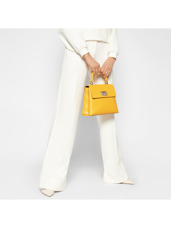 Furla Kabelka Furla 1927 BAKPACO-ARE000-OCR00-1-007-20-BG-B Žlutá