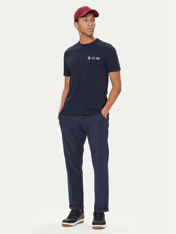 Tommy Hilfiger Tommy Hilfiger Camiseta MW0MW40011 Azul marino Regular Fit