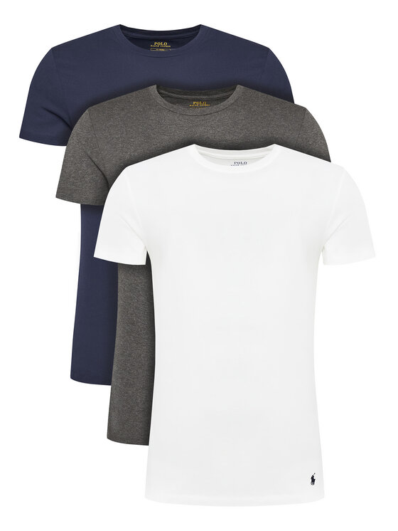 Polo Ralph Lauren Polo Ralph Lauren Комплект футболок 714830304036 Кольоровий Slim Fit