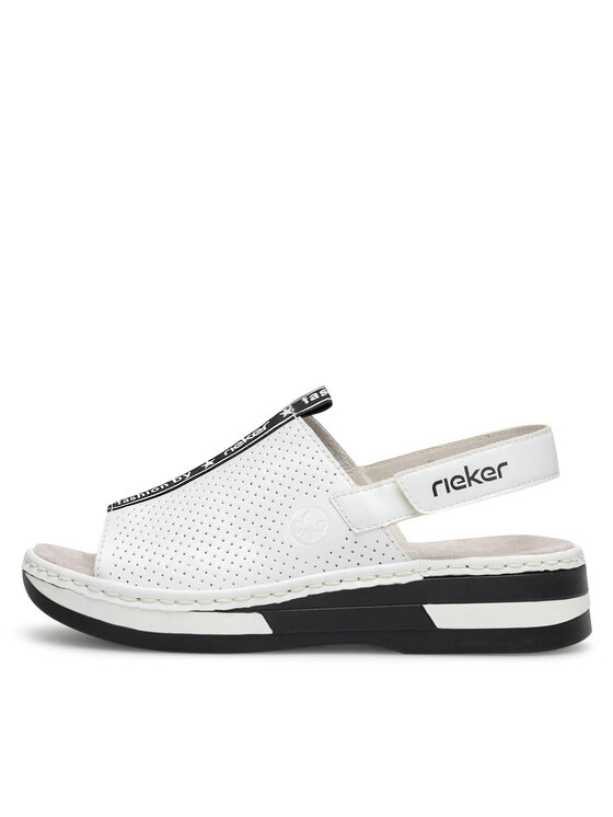 Rieker Сандали Rieker V5915-80 Бял