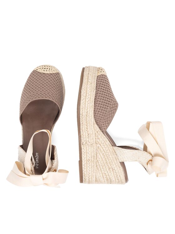 DeeZee Εσπαντρίγιες DeeZee WS2509-001 Μπεζ