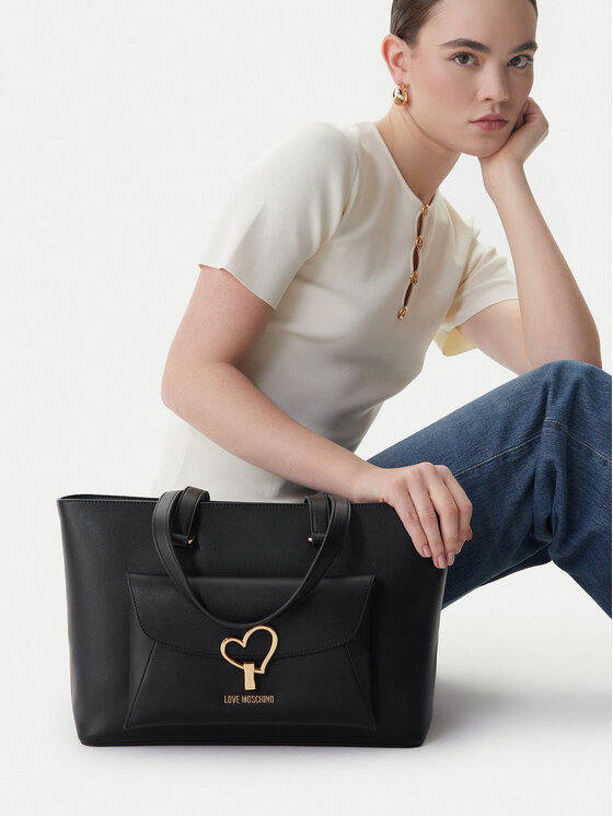 LOVE MOSCHINO Geantă LOVE MOSCHINO JC4136PP1OLQ0000 Negru