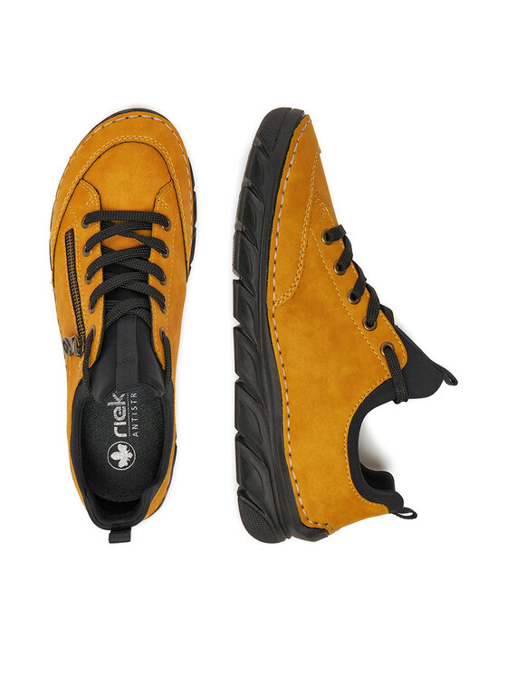 Rieker Sneakersy Rieker 55073-68 Žlutá