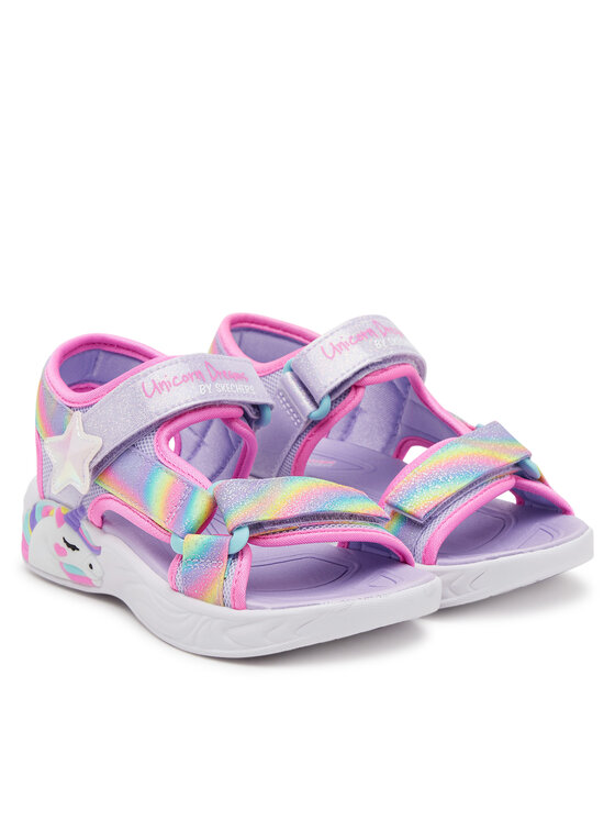 Skechers Босоніжки Skechers Unicorn Dreams Sandal-Dreamy Unicorns 303107L/LVMT Фіолетовий