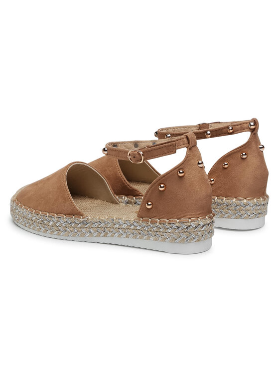 DeeZee Espadryle DeeZee WSS899-02 Brązowy