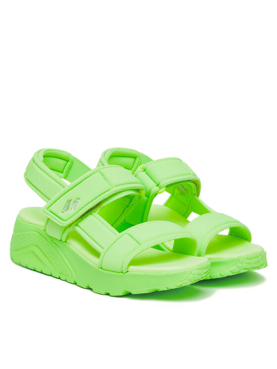 Skechers Sandály Skechers Uno Lite Sandal-Sunny Stand 310372L/LIME Zelená