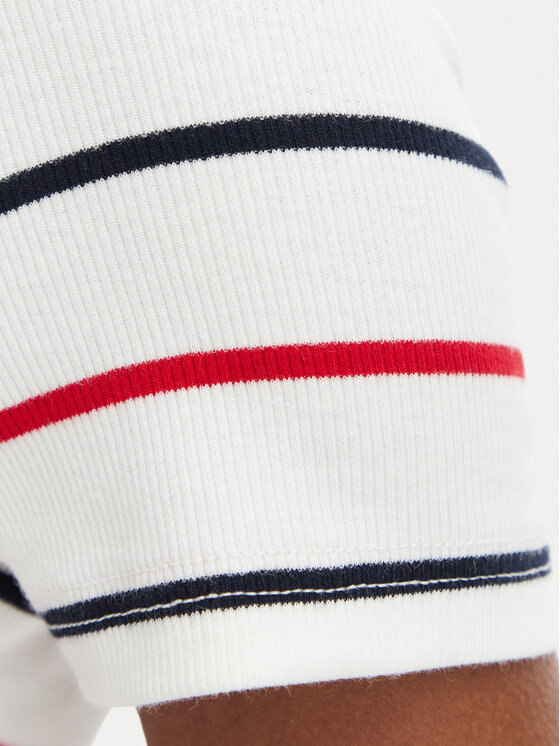 Tommy Jeans Tommy Jeans Polo DW0DW22327 Blanco Slim Fit