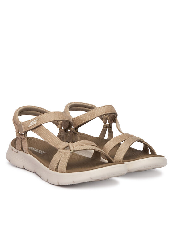 Skechers Босоніжки Skechers GO WALK FLEX SANDAL 141451/TPE Бежевий