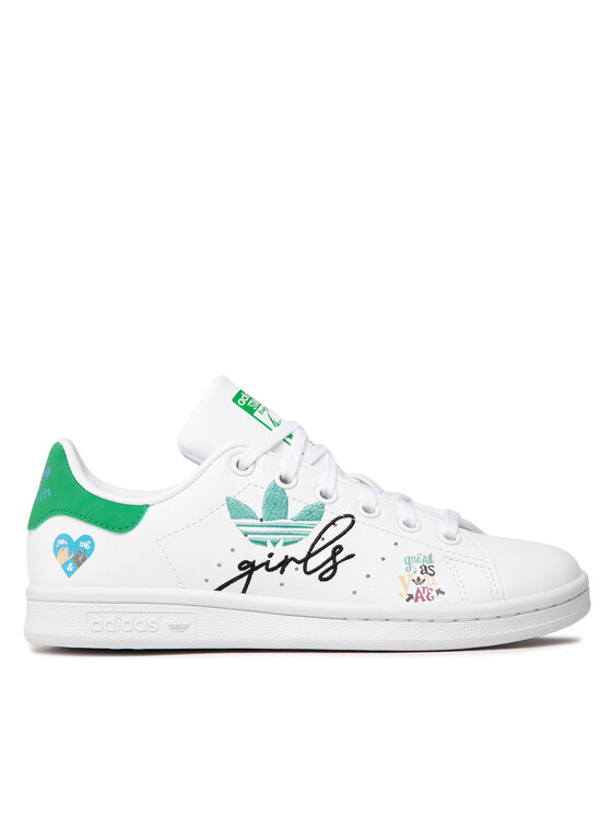 adidas Снікерcи adidas Stan Smith J GZ7384 Білий